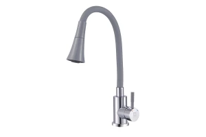 Смеситель для кухни ARGOTECH Solid grey двухпозиционный