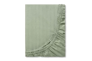 Простыня на резинке Smoke Green