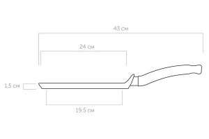 Второе фото. Сковорода блинная NADOBA Vikki