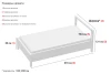Кровать с подъёмным механизмом ESTA Beverly (изображение №15)