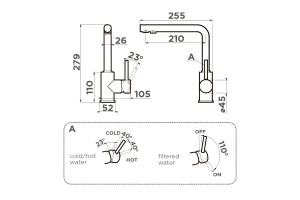 Второе фото. Смеситель OMOIKIRI Nakagawa