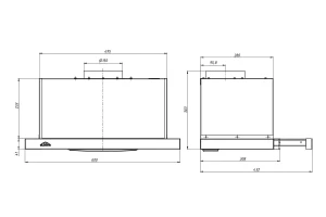 Второе фото. Вытяжка ELIKOR Интегра glass 60П-650-В2Л