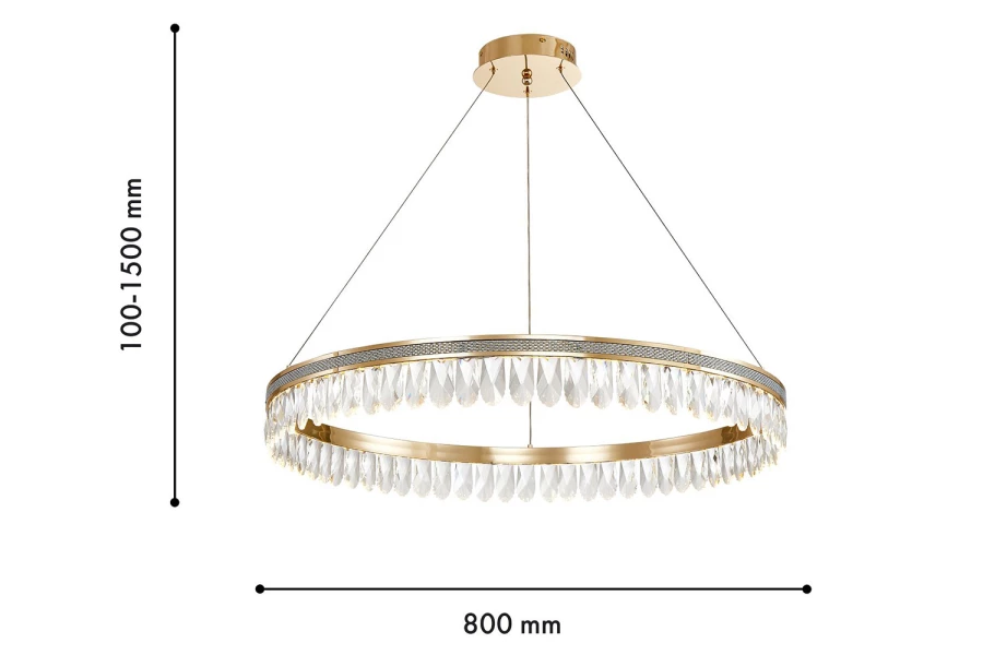 Люстра подвесная LED Palatium (изображение №4)