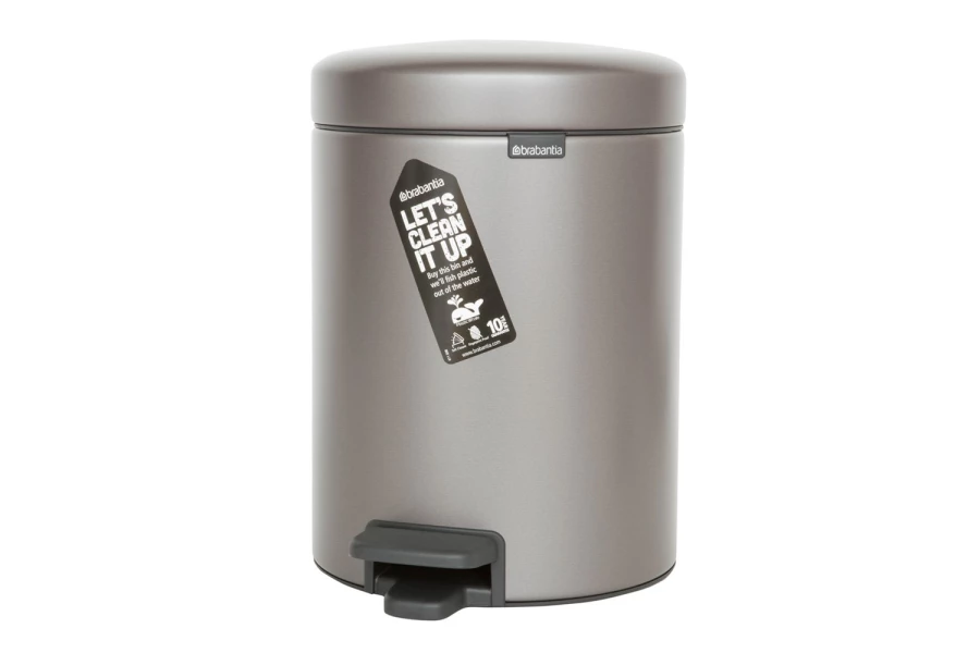 Бак для мусора с крышкой Brabantia New Icon (изображение №1)
