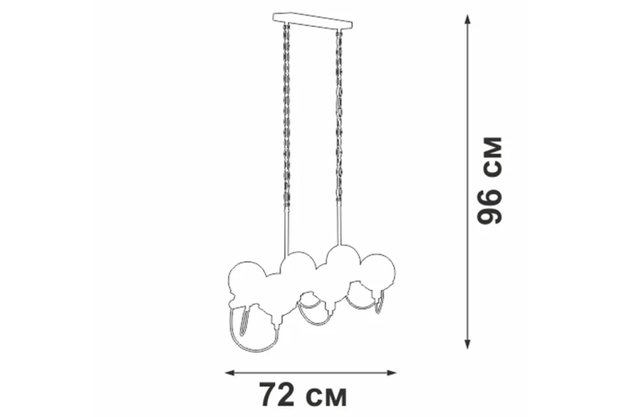 Люстра V2862-1/6 (изображение №6)