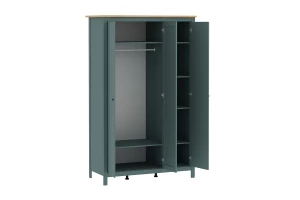 Второе фото. Шкаф 3 двери с зеркалом Сага