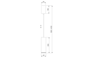 Второе фото. Светильник подвесной Lead