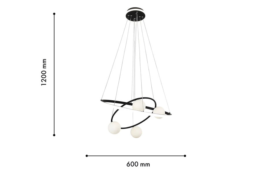 Люстра подвесная LED Orbium (изображение №4)