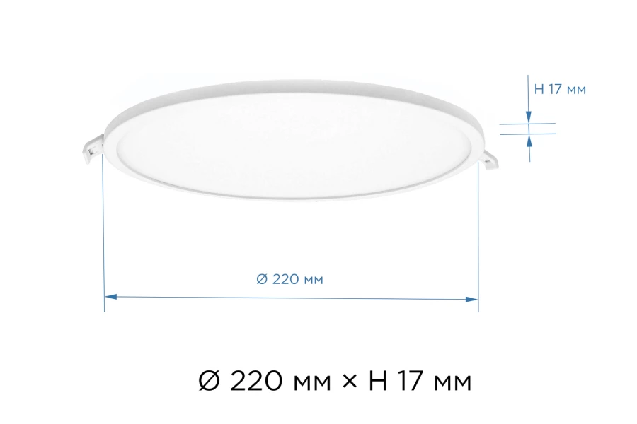 Светодиодная панель встраиваемая LED Apeyron electrics 06-23 (изображение №7)