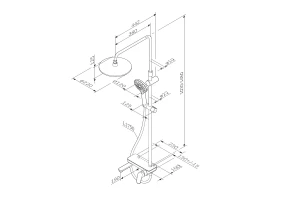 Второе фото. Душевая система AM.PM Like