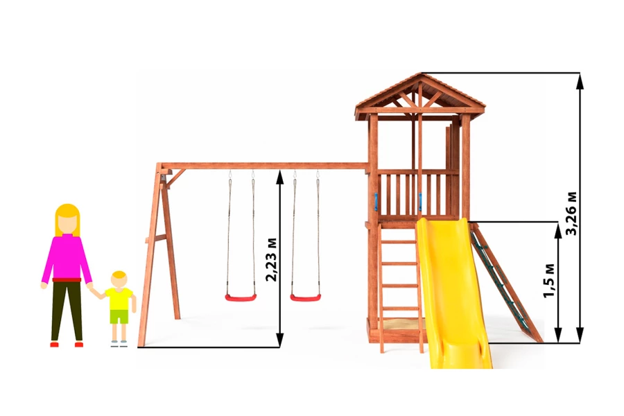 Детский игровой комплекс Р926-Р912 (изображение №9)