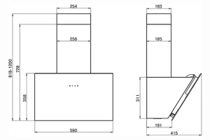 Второе фото. Вытяжка ELIKOR Антрацит