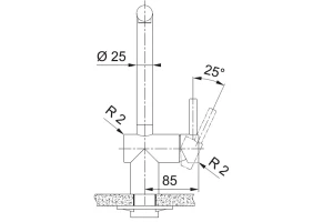 Второе фото. Смеситель FRANKE Atlas Neo