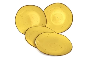 Второе фото. Тарелка мелкая Хорека Дыня