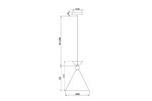 Второе фото. Светильник подвесной FREYA Modern
