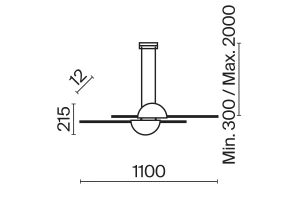 Второе фото. Светильник подвесной MAYTONI Modern Skyline