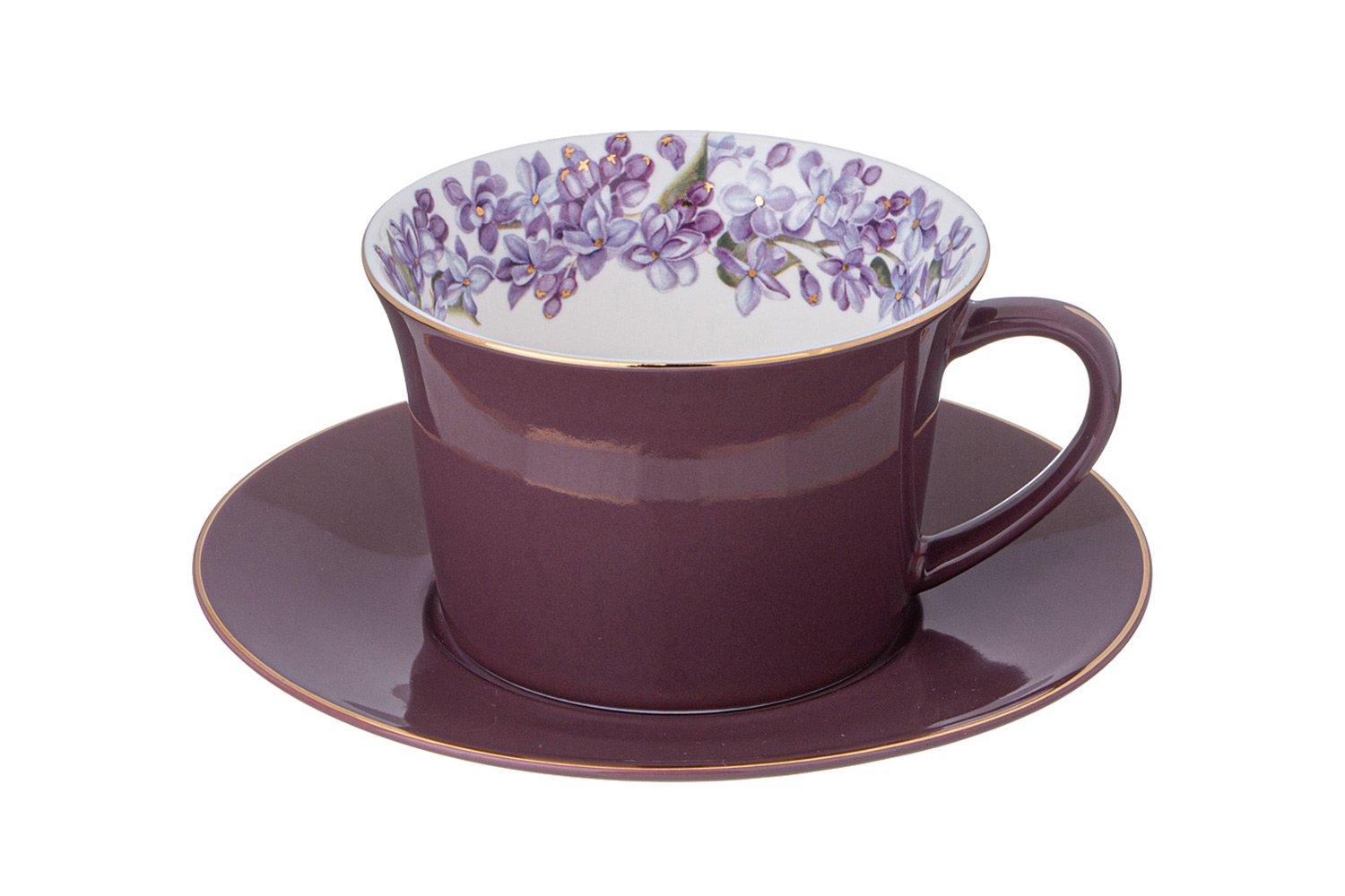Чайная пара на 1 персону Lefard Lilac