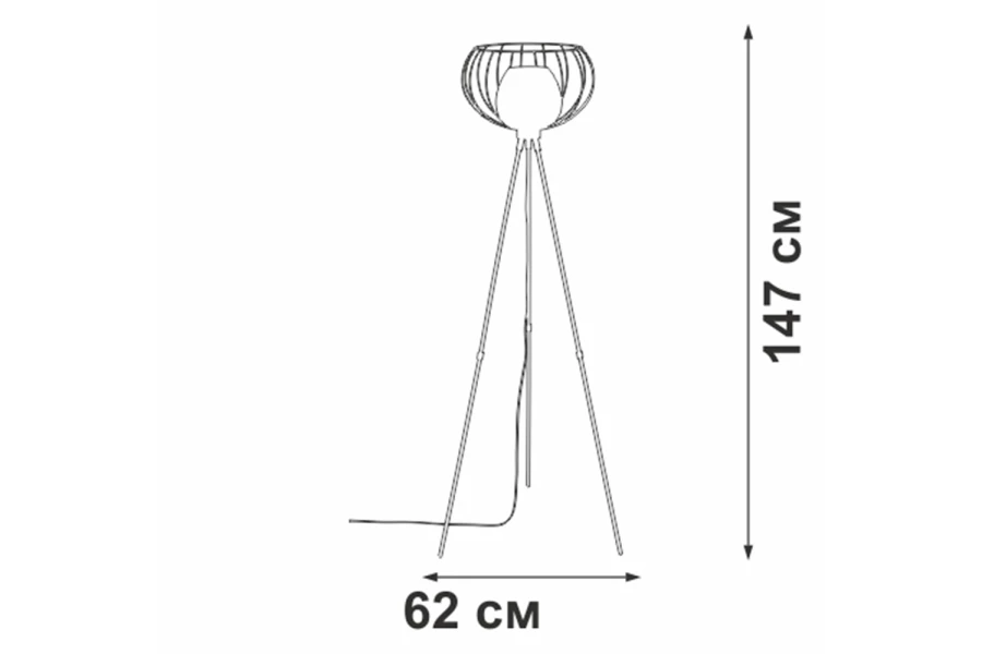 Светильник напольный V3100-1/1P (изображение №5)