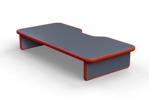 Подставка для монитора и акустической системы VMMGAME Base Dark Red