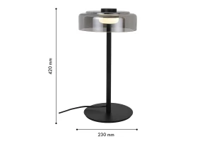 Второе фото. Cветильник настольный LED Platta