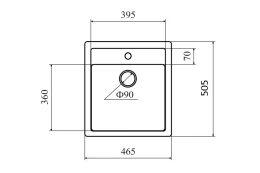Мойка врезная LAVA Q.1 SCANDIC