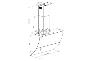 Второе фото. Вытяжка GRAUDE DH 90.1