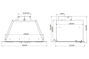 Второе фото. Вытяжка ELIKOR Box