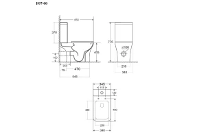 Второе фото. Унитаз напольный F07