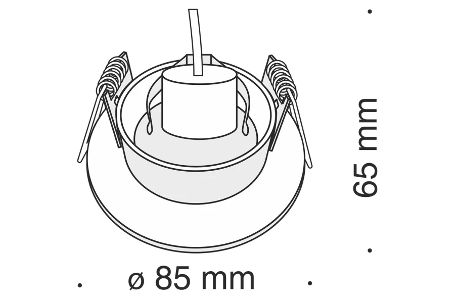 Светильник встраиваемый Downlight Slim (изображение №3)