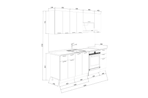 Второе фото. Кухонный гарнитур Гранита