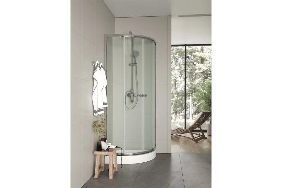 Душевой уголок с поддоном A01-080TCR (изображение №4)