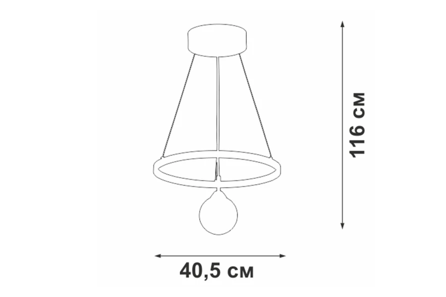 Светильник подвесной LED VITALUCE V4680-0/2S (изображение №5)