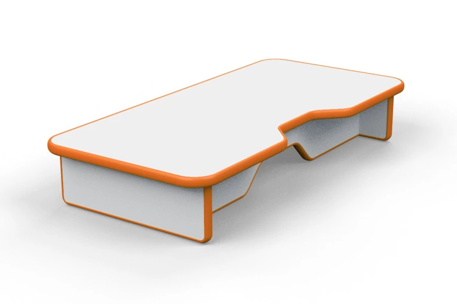 Подставка для монитора и акустической системы VMMGAME Base Light Orange (изображение №2)