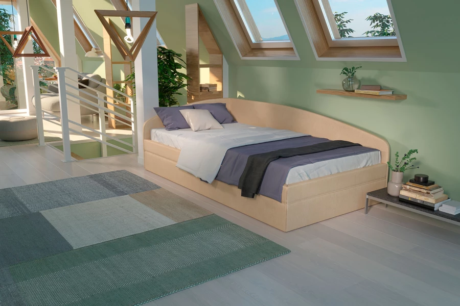 Кровать с подъёмным механизмом Дрим левосторонняя (изображение №2)