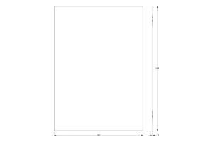 Второе фото. Зеркало настенное с фацетом EVOFORM Standard