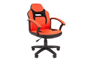 Кресло детское - IKEA CHAIRMAN KIDS 110, 60x60x93см, оранжевый, ЧАИРМАН КИДС 110 ИКЕА