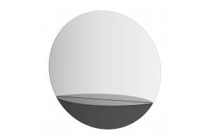 Зеркало настенное с полочкой EVOFORM Shadow