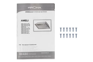 Вытяжка KRONAsteel KRHD119 Ameli 600 Black PB