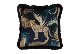 Чехол для подушки с принтом Leopard
