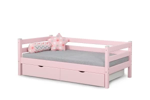 Детская кровать с задней защитой Соня вариант 2 тип 2