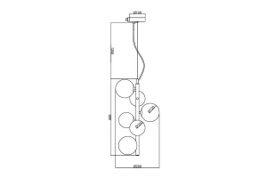 Второе фото. Светильник подвесной MAYTONI Modern Dallas