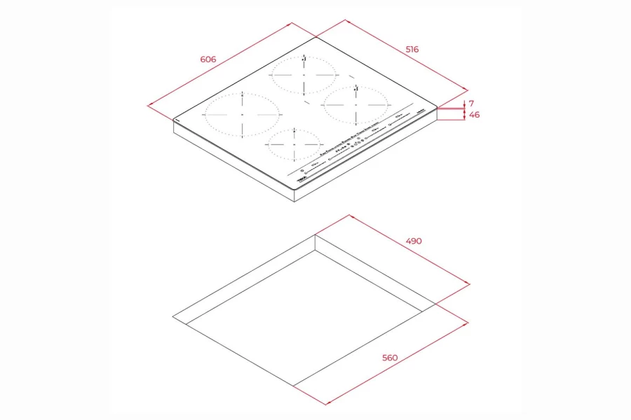 Индукционная варочная панель Teka ITC 64630 MST (изображение №2)