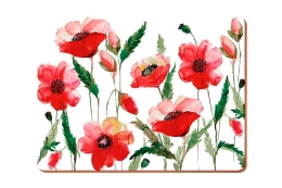 Набор подставок Watercolour Poppy