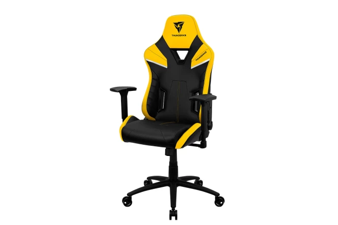 Кресло компьютерное игровое ThunderX3 TC5 Bumblebee Yellow (изображение №2)