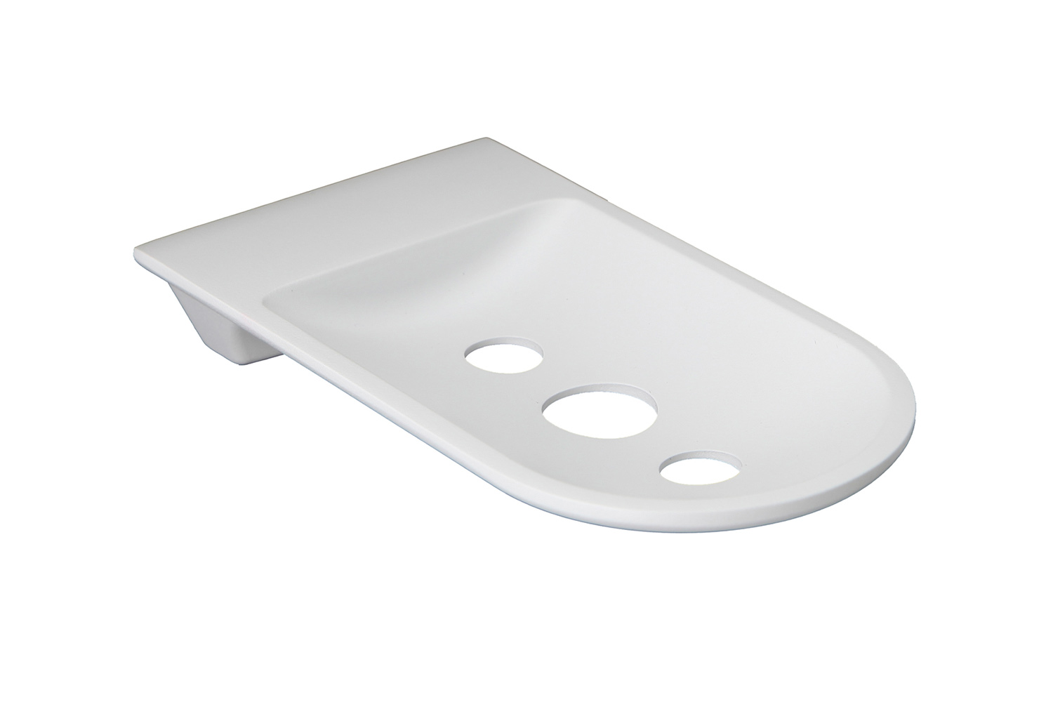 Мыльница-решётка WasserKRAFT Kammel white