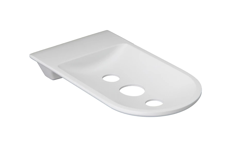 Мыльница-решётка WasserKRAFT Kammel white (изображение №1)