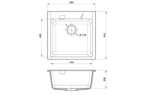 Второе фото. Мойка врезная Locus