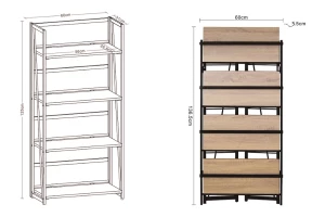 Второе фото. Стеллаж складной BRABIX Loft