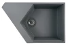 Мойка врезная KITKRAKEN River Graphite