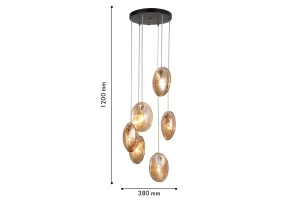 Второе фото. Люстра подвесная FAVOURITE Media